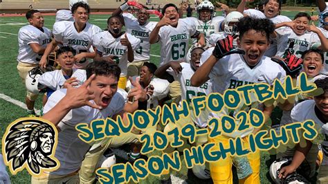 Sequoyah Football 2019-2020 Season Highlights - YouTube