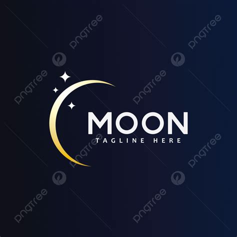 Templat Design Vector Hd Images, Moon Logo Vector Icon Design Template ...