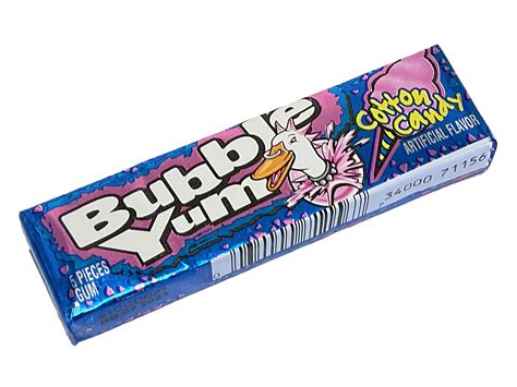 Cotton Candy Bubble Yum 5-pack | OldTimeCandy.com