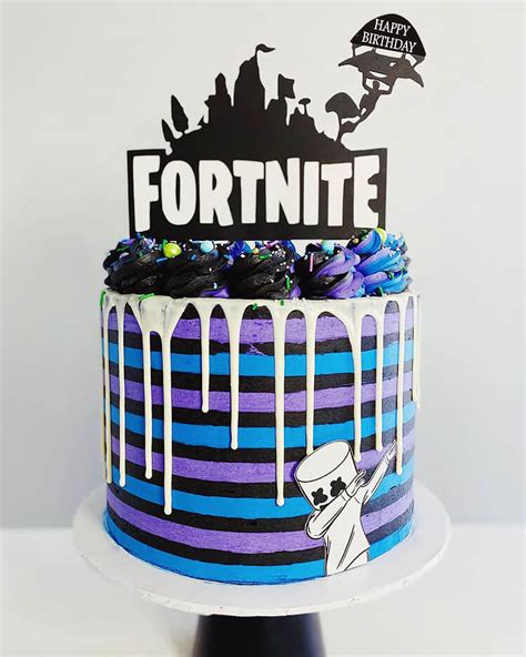 18 Fortnite Cake Ideas for Your Next Party - Mom's Got the Stuff