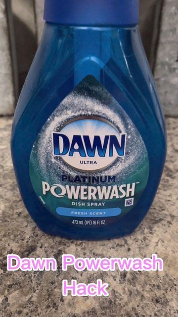 Lyndsey Kraft on Instagram: "DIY Dawn Powerwash Hack! 🫧🧼#dawndishsoap #dawnpowerwash # ...