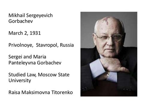 Gorbachev, Glasnost and Perestroika