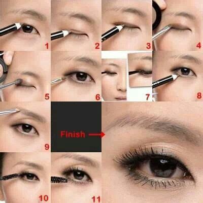 Asian single eyelid Asian Makeup Looks, Prom Makeup Looks, Asian Eye Makeup, Asian Eyeshadow ...