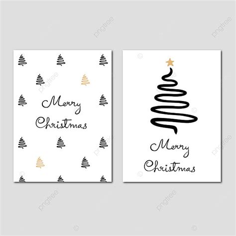 Merry Christmas Postcard Template Download on Pngtree