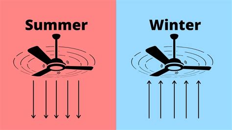 Direction Of Ceiling Fan Rotation In Winter | Shelly Lighting