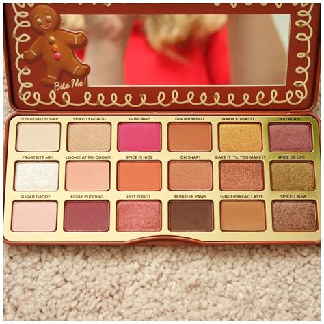 Too Faced Gingerbread Spice eyeshadow palette – Floating in Dreams