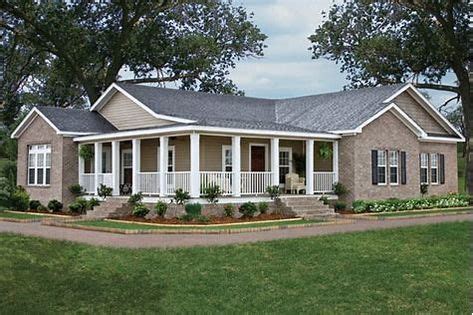 Image result for manufactured homes with wrap around porches | Modular home floor plans, Modular ...