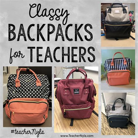 Teacher Backpacks Are The Best Teacher Bags | Nyla's Crafty Teaching