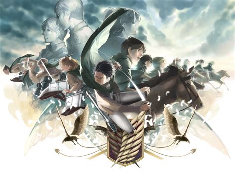 HD Wallpaper of Attack on Titan: Heroes Unite by plixilq