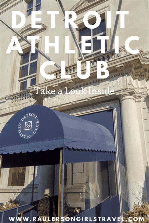 Detroit Athletic Club Membership Cost 2024 - Teena Genvieve