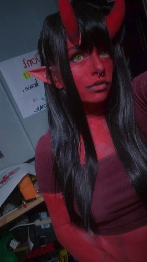 meru the succubus cosplay ;) : r/MonsterGirlsIRL