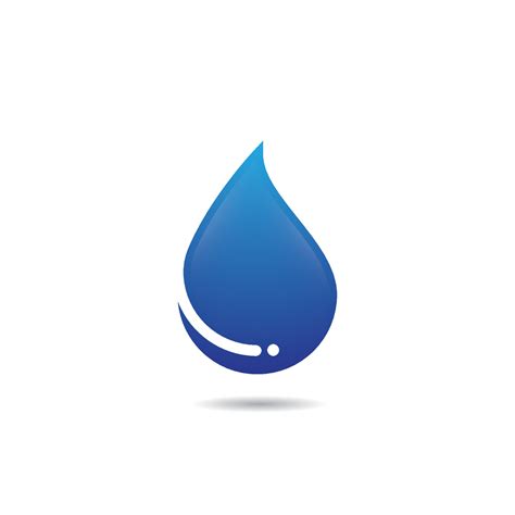 Water drop vector icon 14834386 Vector Art at Vecteezy