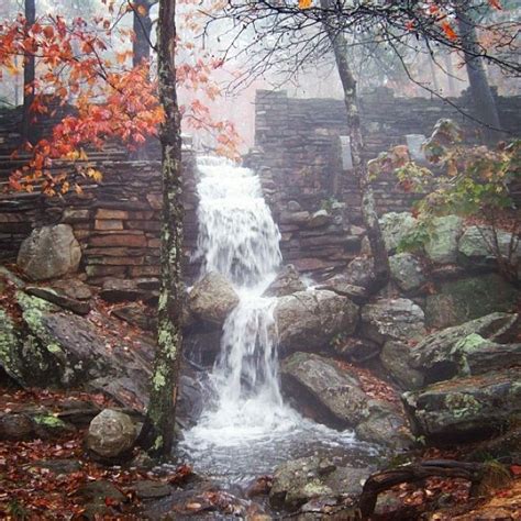 #Beautiful #waterfall at #Cheaha State Park in Delta #Alabama in the #Fall. Such an #amazing ...