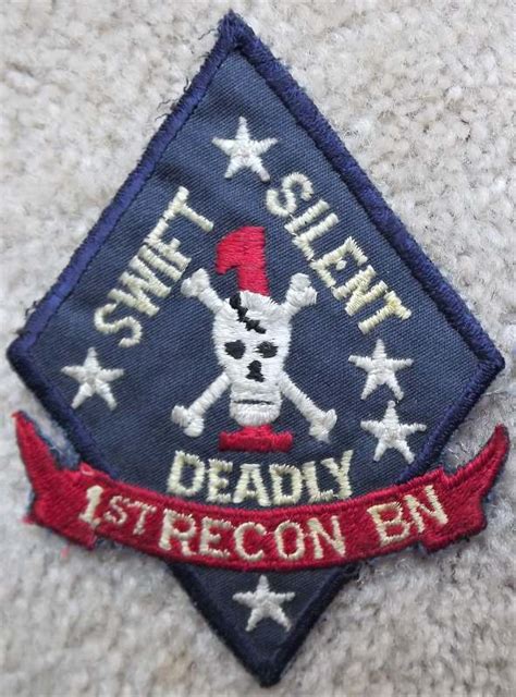 Unusual USMC 1st Recon BN patch - MARINES - U.S. Militaria Forum