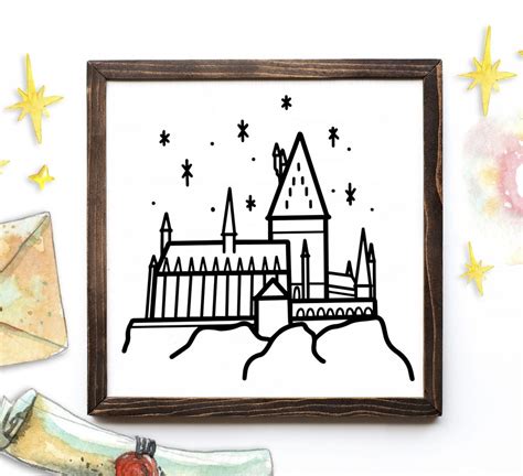 FREE Hogwarts SVG - Harry Potter SVG - Pineapple Paper Co.