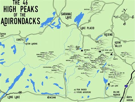 The 46 High Peaks of the Adirondacks - Aspiring Adirondack 46er Hiking – Adirondack Apparel