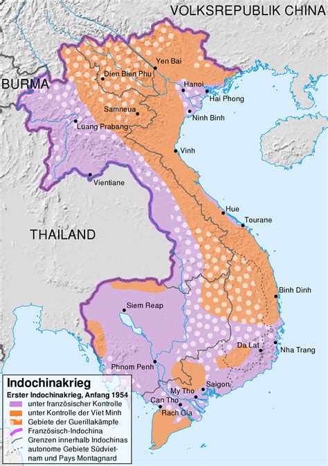 Map of the First Indochina War in 1954 [2000x2840] : MapPorn