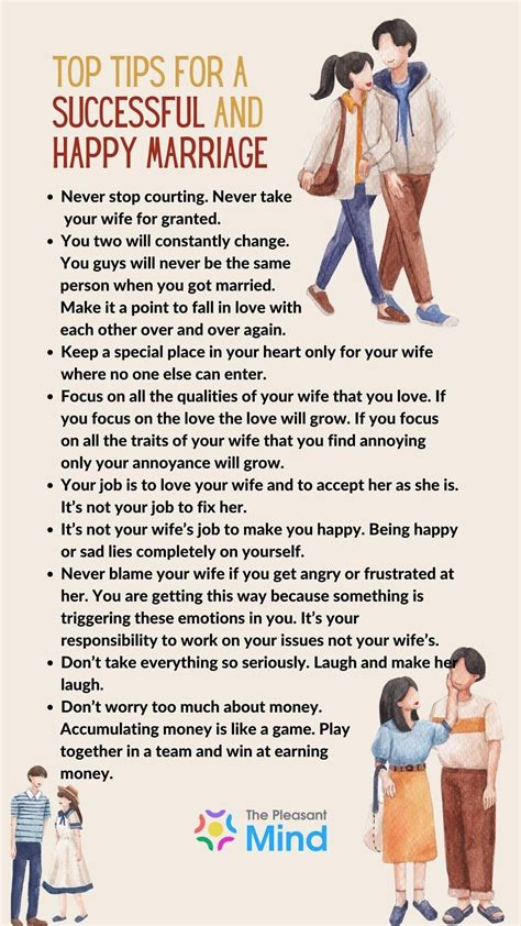 Top tips for a successful and happy marriage – Artofit