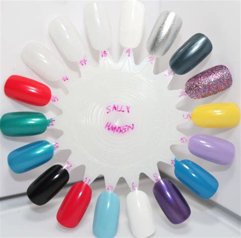 vibrancy on a brush: Nail Polish Collection & Swatches - Sally Hansen