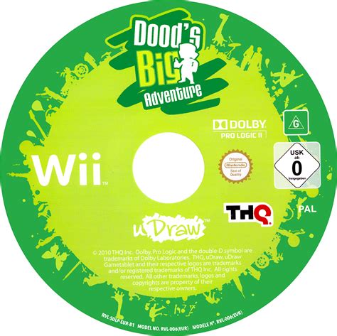 Tudo Capas 04: Dood’s Big Adventure - Capa & Label Game Wii