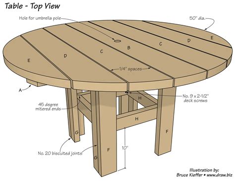 diy round patio table - Google Search | Diy outdoor table, Outdoor table plans, Diy patio table