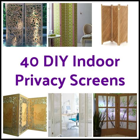 40 DIY Indoor Privacy Screens