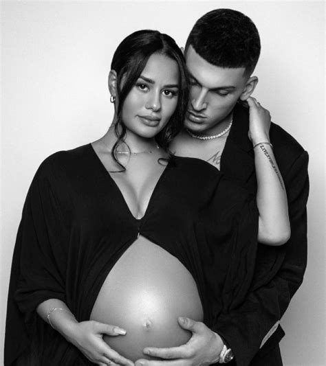 Tyler Herro and Katya Elise Henry Maternity Photos - BlackSportsOnline