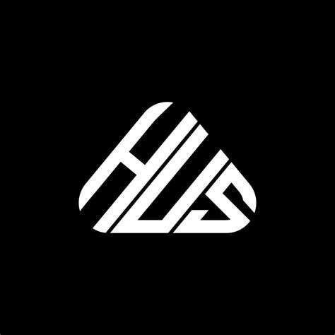 HUS letter logo creative design with vector graphic, HUS simple and ...