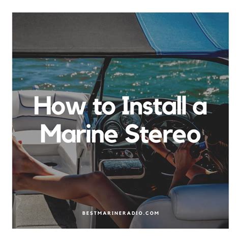 How to Install a Marine Stereo - Installation Tips