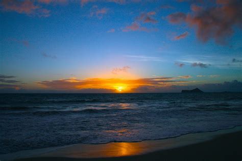 Free photo: Sunrise, Hawaii, Ocean, Sea - Free Image on Pixabay - 948898