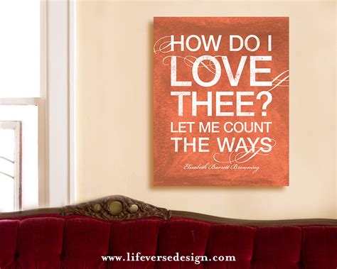 HOW DO I LOVE THEE {Words} - Life Verse Design