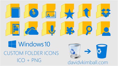 Windows 10 Folder Icon Download #68976 - Free Icons Library