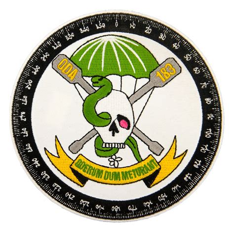 ODA-183 B Company 3rd Battalion 1st Special Forces Group Patch | Flying Tigers Surplus