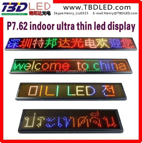 P7.62 Mini Led Bus Small Display Screen - Buy Bus Led Display Screen ...