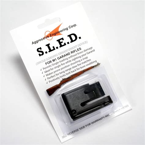 M1 Garand Single Shot Sled, 1rd Clip New, USGI, match or range clip ...