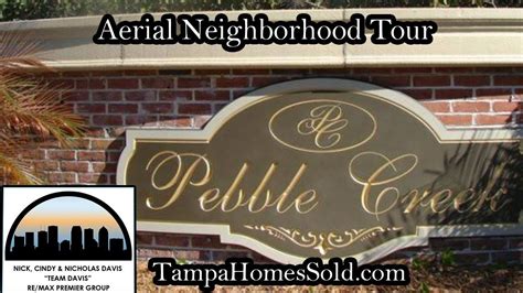 Pebble Creek, New Tampa FL - Neighborhood Tour - YouTube