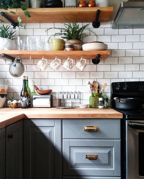 How To Style Your Open Kitchen Shelving