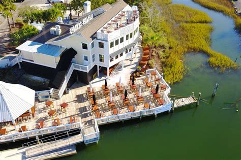 Saltwater Cowboys Almost Ready on Shem Creek - Eater Charleston