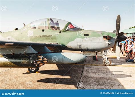 Embraer EMB-314 Super Tucano a-29A Editorial Stock Image - Image of airplane, entrance: 126004984