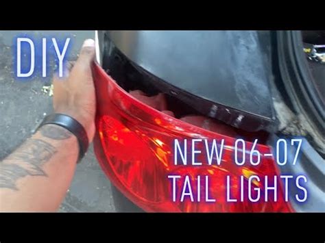 DIY G35 Tail light replace - YouTube