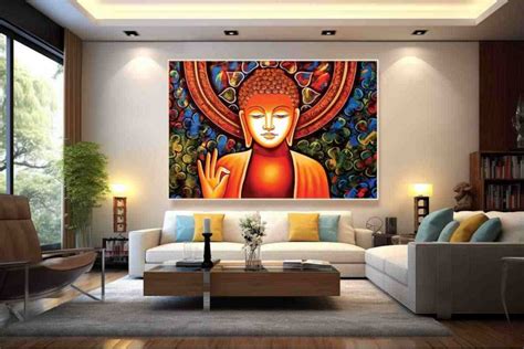 Meditation buddha painting On Canvas best of 20