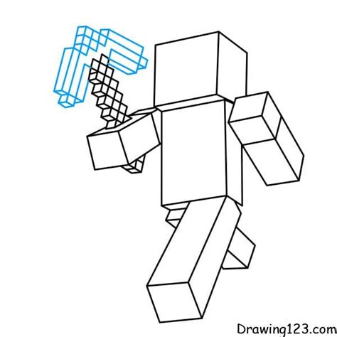 Minecraft Drawings Steve