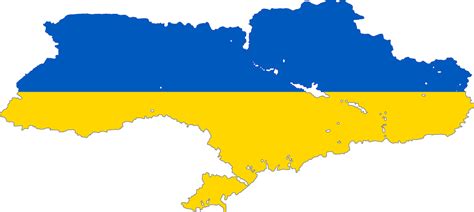 detailed Ukraine flag map by ironearthreal on DeviantArt