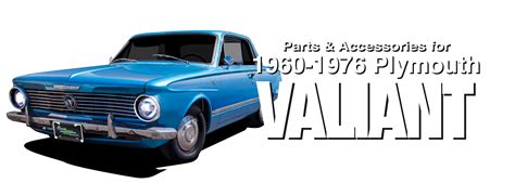 1960-1976 Plymouth Valiant Parts and Accessories