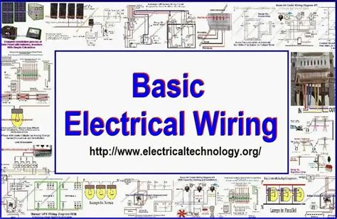 Basic Electrical Wiring installation diagrams