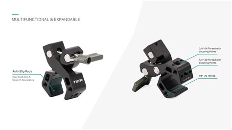 Tilta Accessory Mounting Clamp - Black | Tilta