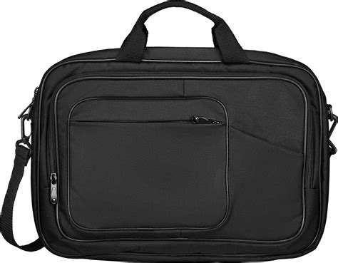 Insignia™ Laptop Briefcase for 15.6" Laptop Black NS-NB101-14 - Open ...