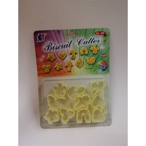 acuan biskut/biscuit mould butter biscuit biskut buter with 10 design | Shopee Malaysia