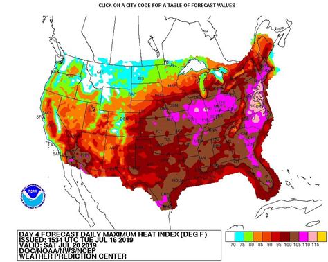 Heat Map USA | Printable Map Of USA