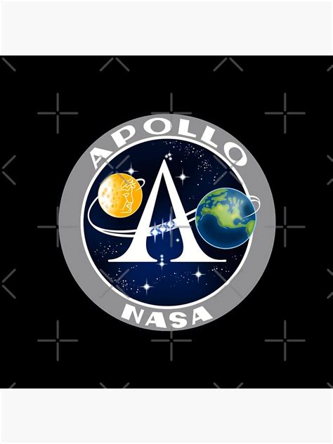 "apollo program logo" Pin for Sale by trendistudio | Redbubble